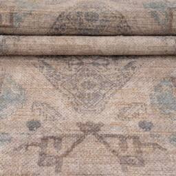 Kukoon Machine Washable Natural Jute Blend Traditional Beige Area Rug - Size: 80 cm x 150 cm - thumbnail 7