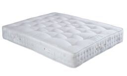 Bedmaster Francis Wooden Ottoman Bed & Platinum 2000 Pocket Sprung Mattress in Grey - Size: Single - thumbnail 7