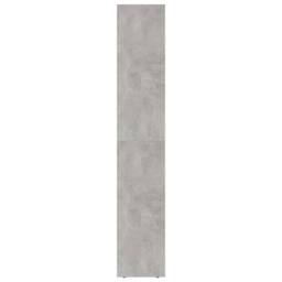 Berkfield Home Modern Book Cabinet Concrete Grey 36x30x171 cm Engineered Wood - Size: 36 x 30 x 171 cm - thumbnail 5
