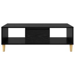 Berkfield Home with Storage with Door Black oak Engineered wood - thumbnail 6