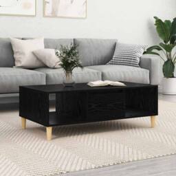 Berkfield Home with Storage with Door Black oak Engineered wood - thumbnail 2