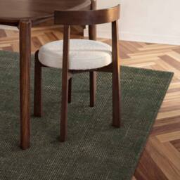 THE RUGS Ted Baker Greenwich Wool Rug Handwoven Living Room in Green - Size: 120 cm x 170 cm - thumbnail 4