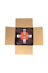 Heat Holders 1.7 Tog Fleece Thermal Blanket in Brown - thumbnail 2