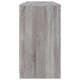 Berkfield Home Sideboard with LED Lights Grey Sonoma 142.5x37x67 cm - thumbnail 7