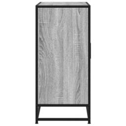 Berkfield Home Sideboard Grey Sonoma 68x35x76 cm Engineered Wood & Metal - Size: 68 x 35 x 76 cm - thumbnail 6