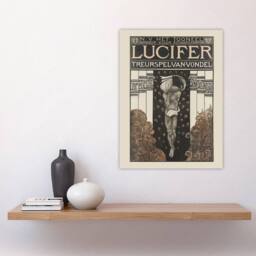 "Artery8 Lucifer Mourning Game Theatre Poster Holst Wall Art Poster Print - Size: W24"" x H32""" - thumbnail 4