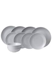Fiskars Royal Doulton Gordon Ramsay Maze 12 Piece Dinner Set - Grey - thumbnail 1