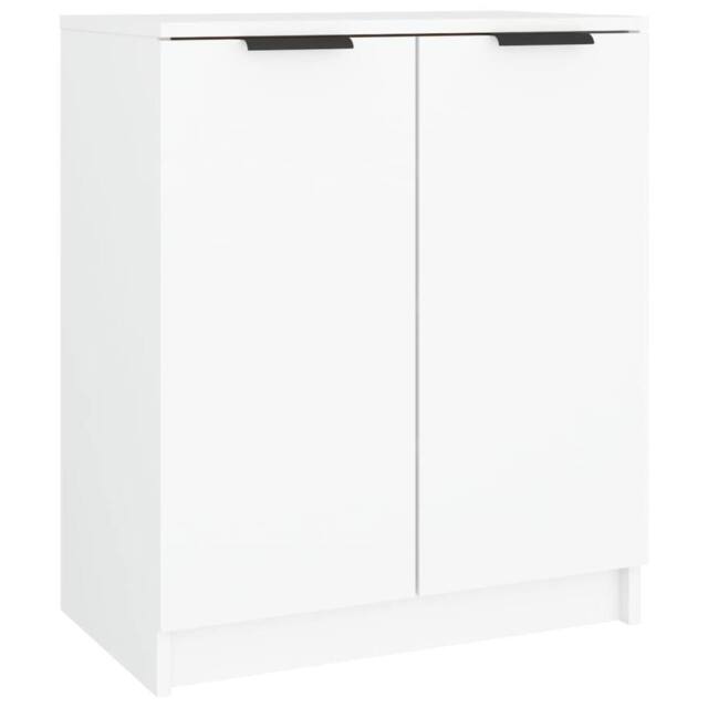 Berkfield Home Shoe Cabinet White 59x35x70 cm Engineered Wood - Size: 59 x 35 x 70 cm - image 1