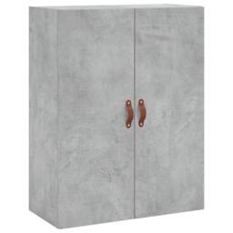 Berkfield Home Highboard Concrete Grey 69.5x34x180 cm Engineered Wood - thumbnail 5