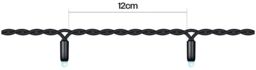 Xmas Haus Led String Lights Black Rubber Cool White 5M - thumbnail 3