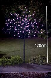 SPOT ON DEALZ 4 FT Cherry Blossom Tree 128 LED Solar Powered in Pink - thumbnail 3