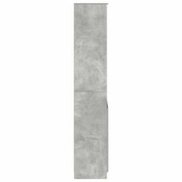 Berkfield Home Highboard Concrete Grey 70x35x180 cm Engineered Wood - Size: 70 x 35 x 180 cm - thumbnail 7