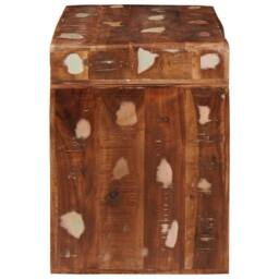 Berkfield Home End Table Solid reclaimed wood - thumbnail 5