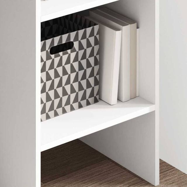 Berkfield Home Modern Book Cabinet White 40x35x180 cm Engineered Wood - Size: 40 x 35 x 180 cm - image 1