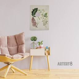 "Artery8 New Zealand Ligosticum Latifolium Flowers Featon Canvas Wall Art Print in Beige - Size: W18"" x H24""" - thumbnail 3