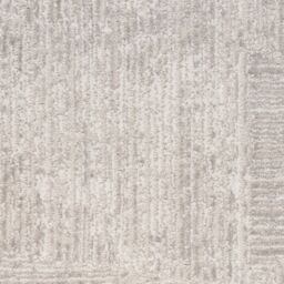The Rug Shop UK Silver Modern Abstract Polyester Easy to Clean Latex Back Rug - Size: 240 cm x 300 cm - thumbnail 2