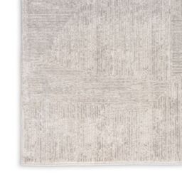 The Rug Shop UK Silver Modern Abstract Polyester Easy to Clean Latex Back Rug - Size: 240 cm x 300 cm - thumbnail 6
