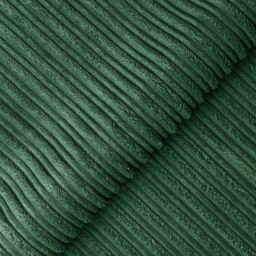 Furnishings For Less UK Luxor Long Fabric Jumbo Cord 4 Seater Sofa - Scatter Back in Green - thumbnail 3