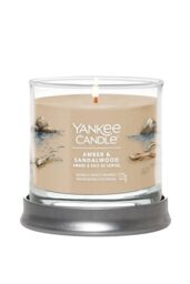 Yankee Candle Women's Signature Small Tumbler Amber & Sandalwood in Brown - thumbnail 1