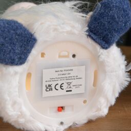 Samuel Alexander 35cm Battery Operated Light up Sitting Christmas Gonk in Light Blue - thumbnail 7