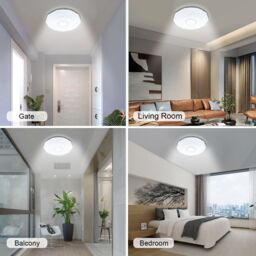 ExtraStar 24W LED Flush Ceiling Light Cold White 6500K, 2500 Lumen, Diamond Shape - thumbnail 4