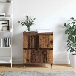Berkfield Home Sideboard with Storage with Door Brown 60 x 35 x 70 cm Engineered wood - thumbnail 4