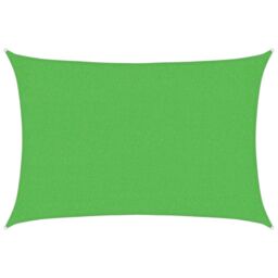 Berkfield Home Sunshade Sail 160 g/m¬≤ Light Green 2x3 m HDPE - thumbnail 2