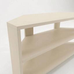 FWStyle Promo Putty Corner TV Unit Media Stand (H) 45 (W) 110 (D) 36cm in Light Beige - thumbnail 2