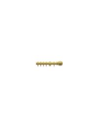 New Edge Blinds 28mm Wooden Curtain Pole Set - Light Ash in Light Beige - Size: 210 cm - thumbnail 1