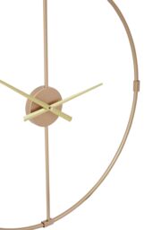 Orsina Wall Clock With Gold Finish Metal Open Frame - thumbnail 6