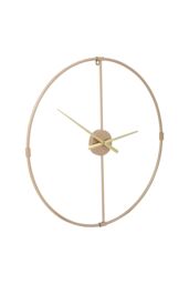 Orsina Wall Clock With Gold Finish Metal Open Frame - thumbnail 2