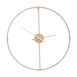 Orsina Wall Clock With Gold Finish Metal Open Frame - thumbnail 1
