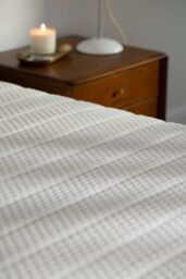 Soak&Sleep Zoned Hybrid Memory Foam Mattress in White - Size: Double - thumbnail 2