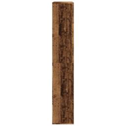 Berkfield Home Room Divider Old Wood 100x33x187.5 cm Engineered Wood in Brown - thumbnail 5