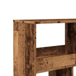 Berkfield Home Room Divider Old Wood 100x33x187.5 cm Engineered Wood in Brown - thumbnail 7