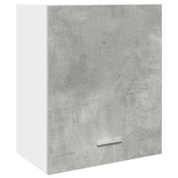 Berkfield Home Hanging Cabinet Concrete Grey 50x31x60 cm Engineered Wood - Size: 50 x 31 x 60 cm - thumbnail 2