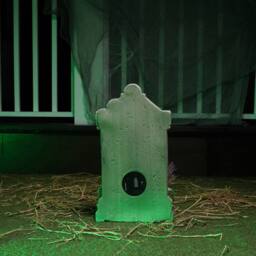 "Samuel Alexander 60cm (2ft) ""For Rent"" Halloween Graveyard Tombstone with LED Lights" - thumbnail 6