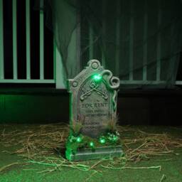 "Samuel Alexander 60cm (2ft) ""For Rent"" Halloween Graveyard Tombstone with LED Lights" - thumbnail 5