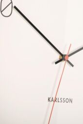PRESENT TIME Karlsson Joy Wall Clock 40cm - Ochre Yellow - thumbnail 5