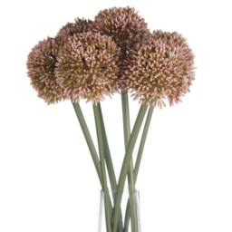 Love Lace Pink Allium Artificial Flower - thumbnail 4
