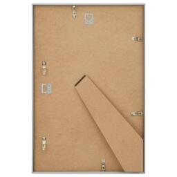 Berkfield Home Photo Frames Collage 5 pcs for Wall or Table Silver 70x90cm MDF - Size: 70x90 cm - thumbnail 6