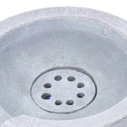 Living and Home Solar-Powered Water Fountain Outdoor Gardening Decor in Light Grey - thumbnail 9