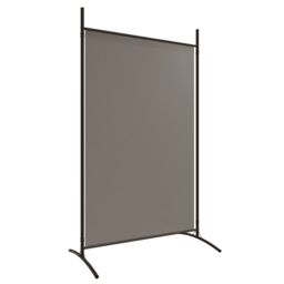 Berkfield Home 4-Panel Room Divider Anthracite 346x180 cm Fabric in Black - thumbnail 6
