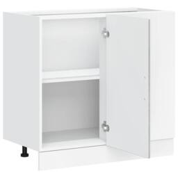 Berkfield Home Kitchen Base Cabinet Porto Concrete Grey Engineered Wood - thumbnail 5