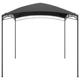 Berkfield Home Gazebo 3x4x2.65 m Anthracite 180 g/m ² in Black - thumbnail 3