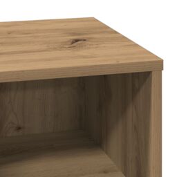 Berkfield Home Bedside Cabinets with LED 2 pcs Artisan Oak 50x34, 5x50 cm in Brown - thumbnail 7