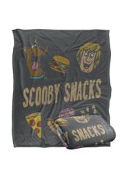 Warner Brothers Scooby Doo Officially Licensed Silky Touch Super Soft Throw Blanket 152 x 127 cm in White - thumbnail 2