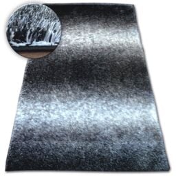 RugsX Shaggy Space Rug in Black - Size: 80 cm x 150 cm - thumbnail 1