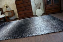 RugsX Shaggy Space Rug in Black - Size: 80 cm x 150 cm - thumbnail 2