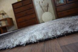 RugsX Shaggy Space Rug in Black - Size: 80 cm x 150 cm - thumbnail 3